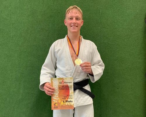 TSB Judoka Elis Bonitz ist Süddeutscher Meister U21 