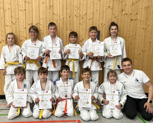 TSB Nachwuchsjudoka erkämpfen sich fünf Mal Gold.
