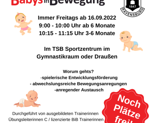 Babys in Bewegung 